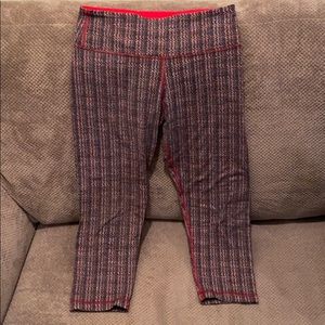 Favorite Lululemon Zigzag Crop Wunder Unders